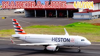 LIVE MADEIRA AIRPORT  LPMA [upl. by Ynohtnaeoj487]