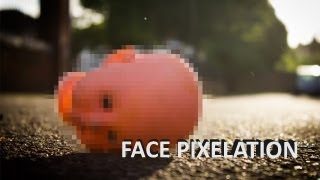 Tutorial Face Pixelation in After Effects [upl. by Chirlin]