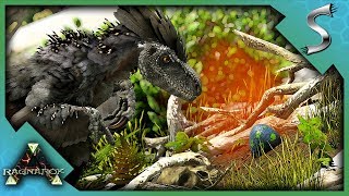 STEALING OUR FIRST DEINONYCHUS EGGS amp DEINONYCHUS RAISING  Ark Survival Evolved Cluster E73 [upl. by Htebirol]