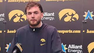 Iowa Hawkeye Quarterback Sullivan Commands Iowa Offense hawkeyes [upl. by Sternlight]