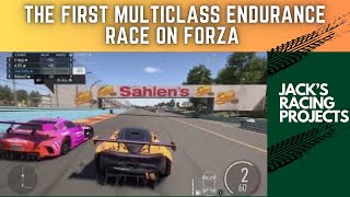 The First Ever Multiclass Endurance Race on Forza Motorsport [upl. by Damalis489]