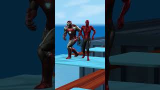 Superheroes Play Adventure Game Who Will Win superherosuperhero superherokids spiderman [upl. by Sylvester348]