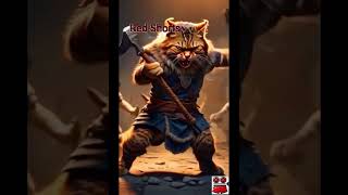 Epic Cat Warriors Adventure Glory amp Journey Unfolds Must Watch Feline Quest shorts cat [upl. by Ed]