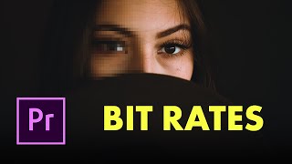 Use the Right BIT RATE when Exporting  Premiere Pro Tutorial [upl. by Kcolttam609]