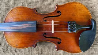 SOLD Old GUARNERI Violin 1246 Sweet and Smooth Tone with POWER [upl. by Emse]