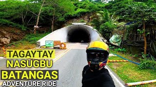 Part 1 Tagaytay Nasugbu Batangas Kaybiang Tunnel Food Trip Adventure ride with ADV 160 Tuklas [upl. by Kain]