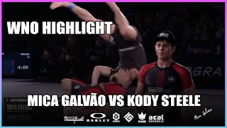 Mica Galvao vs Kody Steele Highlights [upl. by Salokin863]