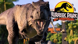 Return to Isla Nublar  Jurassic World Evolution 2 4K [upl. by Assylla949]