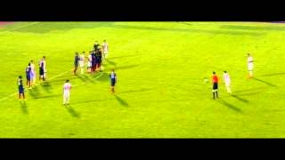 Kolarov amazing goal vs France  Serbia vs France 11  792014 [upl. by Nasya227]