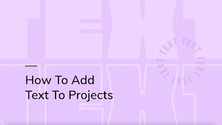 How to Add Text to Your BeFunky Projects [upl. by Campbell893]
