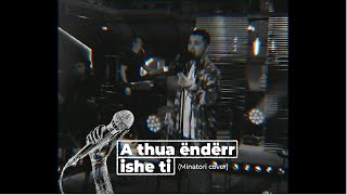 Ylli Limani  A thua ëndërr ishe ti Minatori cover  A•Live•Night  4K [upl. by Ru]