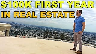 Step By Step How to make 100k your FIRST YEAR as a Real Estate Agent [upl. by Yelir]