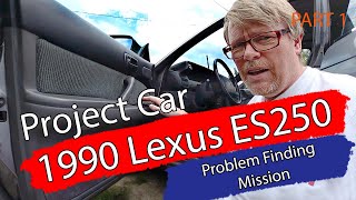 1990 Lexus ES 250  DIY How To Problem Finding Mission  ES250 and Camry GX 25 V6  Bildilla Mag [upl. by Iolande]