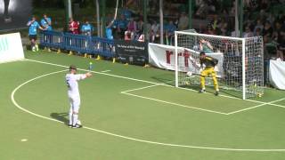 Blind Football European Championships 2015 M26 England v Spain Penalties [upl. by Getraer]