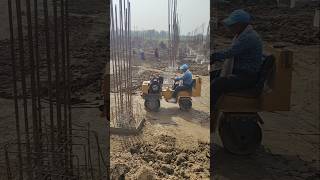 How to compacting soil  mini roller se soil compaction kaise kre soilcompaction ytshots [upl. by Sidky]