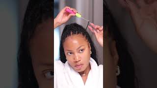 Boho Knotless Crochet Braids Quick Hairstyle for beginners [upl. by Yebot]