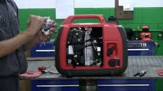 How To Clean the Carburetor on a Honda Generator [upl. by Yeldarb]