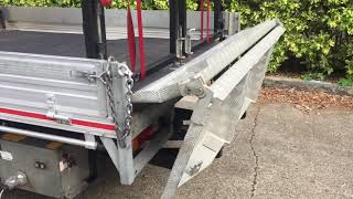 2012 Mitsubishi Triton MN GLX Ute Hydraulic Tail Lift [upl. by Ranip]