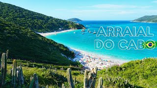 Arraial do Cabo  El caribe de Brasil 🇧🇷 4K [upl. by Pembrook]