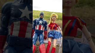 Wife baby doll  Marvel Toys shorts [upl. by Sayre33]