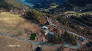 Drone film Borgergrend  Nore og Uvdal [upl. by Hallam]