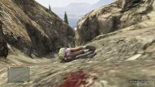 Gta 5  Trevor Rolls Down MtChiliad 2 [upl. by Ttenrag54]