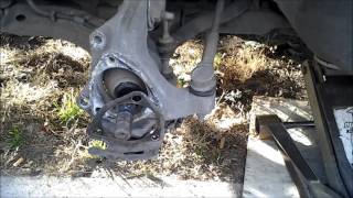 1999 Oldsmobile Intrigue wheel bearing and wiper switch replacement [upl. by Mcmillan]