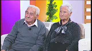 Jose Mª y Fulgencia llevan 80 años casados  En Compañía [upl. by Kellene840]