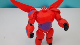 DISNEYS BIG HERO 6 MOVIE BAYMAX ACTION FIGURE TOY REVIEW [upl. by Nrev]