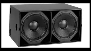 SKEMA  PLAN BOX SUBWOOFER MARTIN WS218X 18inch [upl. by Meras]