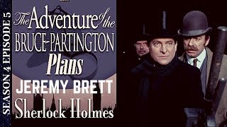 S04E05  The Bruce Partington Plans With Subtitles  The Adventures Of Sherlock Holmes [upl. by Nojid]