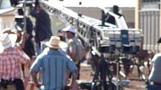 Roger Deakins filming True Grit in Granger Texas 4282010 [upl. by Alwitt824]