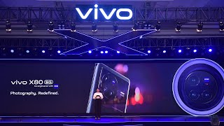 vivo X80 – Launch Event Highlights [upl. by Natsuj]