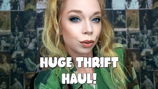 HUGE THRIFT HAUL [upl. by Jackquelin]