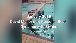 David Mellor freediving personal best [upl. by Laen]