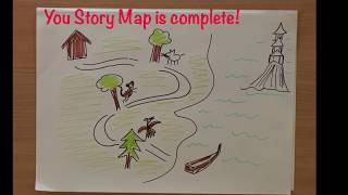 Kamishibai  How to Draw a Story Map [upl. by Reimer479]