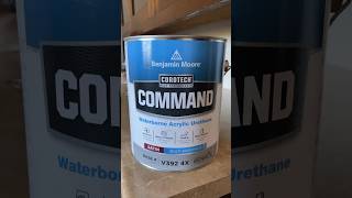 Best door and floor paint by Benjamin Moore  Command Waterborne Acrylic Urethane [upl. by Clevie411]