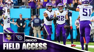 Vikings vs Titans Week 11 Field Access [upl. by Luba]