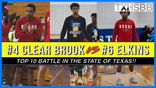 Clear Brook 4 vs Elkins 6  Top 10 Battle in the State of Texas [upl. by Nivram]