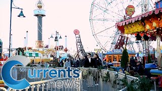 Luna Parks Frost Fest Offers Christmas Themed Fun for Keeping Coney Island Open for Winter [upl. by Gower]