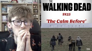 The Walking Dead Season 9 Episode 15  The Calm Before Reaction [upl. by Bodrogi]