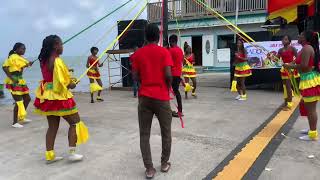 Crochu Maypole Dancers at Rainbow City 2022 [upl. by Bonita]