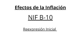 2 NIF B10 Reexpresion inicial [upl. by Nandor]