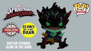 Venomized Doctor Strange Glow In The Dark Funko POP Vinyl Marvel SpiderMan Venom Series [upl. by Erskine]