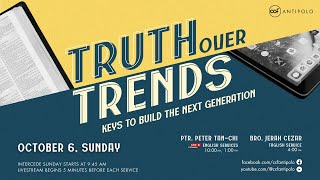 CCF Antipolo Sunday Worship Service October 6 2024  4 PM  Truth Over Trends [upl. by Donnenfeld]