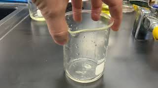 Solubility test of Organic solvents [upl. by Tyrus]