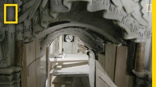 EXCLUSIVE A Closer Look Inside Christs Unsealed Tomb  National Geographic [upl. by Susette538]