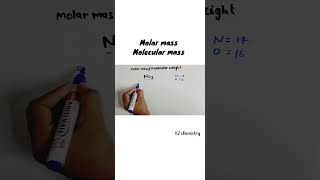 How to calculate molar mass of NO2 [upl. by Ande830]