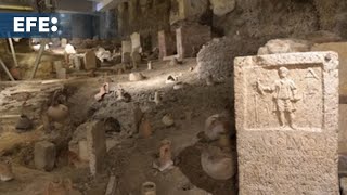 Los Museos Vaticanos apuestan por la Necrópolis de Vía Triumphalis [upl. by Nananne]