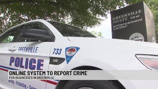 Greenville Police encourage online reporting system for shoplifting other petty crimes [upl. by Lexa23]